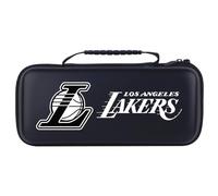 Head Case Designs Sous Licence Officielle NBA Logo Blanc Los Angeles Lakers Étui De Transport Rigide De Voyage compatible avec Asus ROG Ally