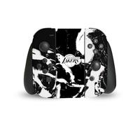 Head Case Designs sous Licence Officielle NBA Marbre Noir Los Angeles Lakers Vinyle Autocollant De Jeu Peau Autocollant Couverture Compatible avec Nintendo Switch Joy-Con Controller