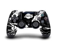 Head Case Designs sous Licence Officielle NBA Marbre Noir Los Angeles Lakers Vinyle Autocollant De Jeu Peau Autocollant Couverture Compatible avec Sony PlayStation 4 PS4 DualShock 4 Controller
