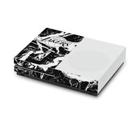 Head Case Designs sous Licence Officielle NBA Marbre Noir Los Angeles Lakers Vinyle Autocollant De Jeu Peau Autocollant Couverture Compatible avec Xbox One S Console