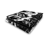 Head Case Designs sous Licence Officielle NBA Marbre Noir Los Angeles Lakers Vinyle Autocollant De Jeu Peau Autocollant Couverture Compatible avec Sony PlayStation 4 PS4 Slim Console