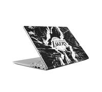 Head Case Designs sous Licence Officielle NBA Marbre Noir Los Angeles Lakers Vinyle Autocollant Peau Autocollant Couverture Compatible avec ASUS Vivobook 14 X409FA-EK555T