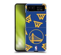 Head Case Designs sous Licence Officielle NBA Motifs Golden State Warriors Coque Dure pour l'arrière Compatible avec Motorola Razr 40 / Razr 2023