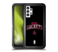 Head Case Designs sous Licence Officielle NBA Noir Houston Rockets Logo Étui Antichoc Ultra-Blindé Compatible avec Samsung Galaxy A13 (2022)