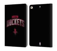Head Case Designs sous Licence Officielle NBA Noir Houston Rockets Logo Étui Portefeuille en Cuir Compatible avec Apple iPad 9.7 2017 / iPad 9.7 2018