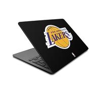 Head Case Designs sous Licence Officielle NBA Noir Los Angeles Lakers Logo Vinyle Autocollant Peau Autocollant Couverture Compatible avec MacBook Air 13.6" A2681/A3113/A3240 2022/2024/2025