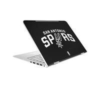 Head Case Designs sous Licence Officielle NBA Noir San Antonio Spurs Logo Vinyle Autocollant Peau Autocollant Couverture Compatible avec HP Spectre Pro X360 G2