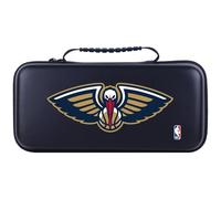 Head Case Designs Sous Licence Officielle NBA Pélican Bleu Marine New Orleans Pelicans Logo Étui De Transport Rigide De Voyage compatible avec Legion Go