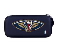 Head Case Designs Sous Licence Officielle NBA Pélican Bleu Marine New Orleans Pelicans Logo Étui De Transport Rigide De Voyage compatible avec Nintendo Switch