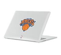 Head Case Designs sous Licence Officielle NBA Primaire New York Knicks Logo Coque Ordinateur Portable Transparent Armure Cristal Compatible avec MacBook Air 13.6" A2681/A3113/A3240 2022/2024/2025