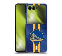 Head Case Designs sous Licence Officielle NBA Rayures Golden State Warriors Coque Dure pour l'arrière Compatible avec Razr 40 Ultra/Razr+ 2023