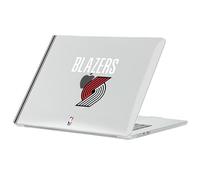 Head Case Designs sous Licence Officielle NBA Retro Design Text Portland Trail Blazers Logo Coque Ordinateur Portable Transparent Compatible avec MacBook Air 13.6" A2681/A3113/A3240 2022/2024/2025