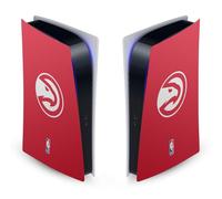 Head Case Designs sous Licence Officielle NBA Rouge Atlanta Hawks Logo Vinyle Plaque Frontale Autocollant De Jeu Peau Autocollant Compatible avec Sony PlayStation 5 PS5 Digital Edition Console