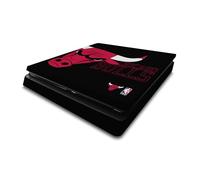 Head Case Designs sous Licence Officielle NBA Surdimensionné Chicago Bulls Logo Vinyle Autocollant De Jeu Peau Autocollant Couverture Compatible avec Sony PlayStation 4 PS4 Slim Console