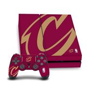 Head Case Designs sous Licence Officielle NBA Surdimensionné Cleveland Cavaliers Logo Vinyle Autocollant De Jeu Peau Compatible avec Sony PlayStation 4 PS4 Console and DualShock 4 Controller Bundle