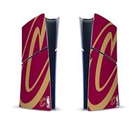 Head Case Designs sous Licence Officielle NBA Surdimensionné Cleveland Cavaliers Logo Vinyle Autocollant De Jeu Peau Autocollant Compatible avec Sony PlayStation 5 PS5 Slim Digital Edition Console
