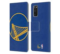 Head Case Designs sous Licence Officielle NBA Surdimensionné Golden State Warriors Logo Étui Portefeuille en Cuir Compatible avec Samsung Galaxy S20 / S20 5G