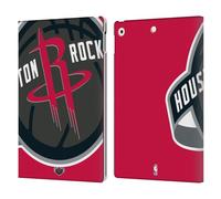 Head Case Designs sous Licence Officielle NBA Surdimensionné Houston Rockets Logo Étui Portefeuille en Cuir Compatible avec Apple iPad 10.2 2019/2020/2021