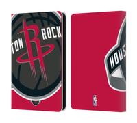 Head Case Designs sous Licence Officielle NBA Surdimensionné Houston Rockets Logo Étui Portefeuille en Cuir Compatible avec Amazon Kindle 11th Gen 6in 2022