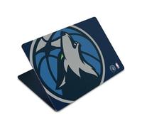 Head Case Designs sous Licence Officielle NBA Surdimensionné Minnesota Timberwolves Logo Vinyle Autocollant Peau Autocollant Couverture Compatible avec Apple MacBook Air 15" M2 2023