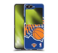 Head Case Designs sous Licence Officielle NBA Surdimensionné New York Knicks Coque Dure pour l'arrière Compatible avec Samsung Galaxy Z Flip6