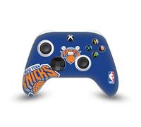 Head Case Designs sous Licence Officielle NBA Surdimensionné New York Knicks Logo Vinyle Autocollant De Jeu Peau Autocollant Couverture Compatible avec Xbox Series X/S Controller