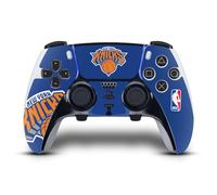 Head Case Designs Sous Licence Officielle NBA Surdimensionné New York Knicks Logo Vinyle Autocollant De Jeu Peau Autocollant Couverture Compatible avec Sony PlayStation 5 PS5 DualSense Edge Controller