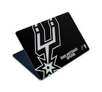Head Case Designs sous Licence Officielle NBA Surdimensionné San Antonio Spurs Logo Vinyle Autocollant Peau Autocollant Couverture Compatible avec Apple MacBook Air 15" M2 2023