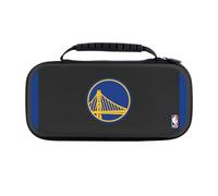Head Case Designs Sous Licence Officielle NBA Texte Design Blanc Golden State Warriors Logo Étui De Transport Rigide De Voyage compatible avec Nintendo Switch 2