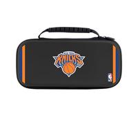 Head Case Designs Sous Licence Officielle NBA Texte Design Blanc New York Knicks Logo Étui De Transport Rigide De Voyage compatible avec Nintendo Switch 2