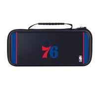 Head Case Designs Sous Licence Officielle NBA Texte Design Blanc Philadelphia 76ers Logo Étui De Transport Rigide De Voyage compatible avec Asus ROG Ally