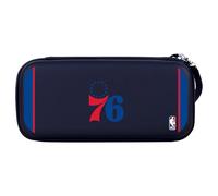 Head Case Designs Sous Licence Officielle NBA Texte Design Blanc Philadelphia 76ers Logo Étui De Transport Rigide De Voyage compatible avec Nintendo Switch