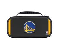 Head Case Designs Sous Licence Officielle NBA Texte Design Bleu Golden State Warriors Logo Étui De Transport Rigide De Voyage compatible avec Nintendo Switch 2
