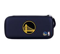 Head Case Designs Sous Licence Officielle NBA Texte Design Noir Golden State Warriors Logo Étui De Transport Rigide De Voyage compatible avec Nintendo Switch
