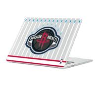 Head Case Designs sous Licence Officielle NBA Texte Design Rétro Houston Rockets Logo Coque Ordinateur Portable Transparent Pailleté Compatible avec MacBook Air 13.6" A2681/A3113/A3240 2022/2024/2025