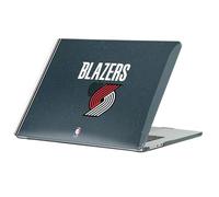 Head Case Designs sous Licence Officielle NBA Texte Design Rétro Logo Portland Trail Blazers Coque Ordinateur Portable Noir Pailleté Compatible avec MacBook Air 13.6" A2681/A3113/A3240 2022/2024/2025
