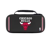 Head Case Designs Sous Licence Officielle NBA Texte Design Rouge Chicago Bulls Logo Étui De Transport Rigide De Voyage compatible avec Nintendo Switch 2