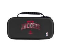 Head Case Designs Sous Licence Officielle NBA Texte Fumée Arc Houston Rockets Logo Étui De Transport Rigide De Voyage compatible avec Nintendo Switch 2