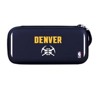Head Case Designs Sous Licence Officielle NBA Texte Jaune Denver Nuggets Logo Étui De Transport Rigide De Voyage compatible avec Nintendo Switch