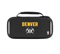 Head Case Designs Sous Licence Officielle NBA Texte Jaune Denver Nuggets Logo Étui De Transport Rigide De Voyage compatible avec Nintendo Switch 2