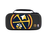 Head Case Designs Sous Licence Officielle NBA Texte Surdimensionné Denver Nuggets Logo Étui De Transport Rigide De Voyage compatible avec Nintendo Switch 2