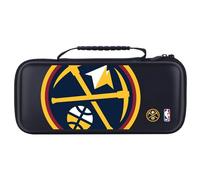Head Case Designs Sous Licence Officielle NBA Texte Surdimensionné Denver Nuggets Logo Étui De Transport Rigide De Voyage compatible avec Asus ROG Ally