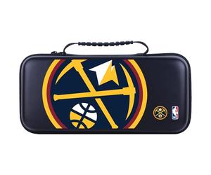 Head Case Designs Sous Licence Officielle NBA Texte Surdimensionné Denver Nuggets Logo Étui De Transport Rigide De Voyage compatible avec Legion Go