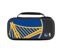 Head Case Designs Sous Licence Officielle NBA Texte Surdimensionné Golden State Warriors Logo Étui De Transport Rigide De Voyage compatible avec Nintendo Switch 2