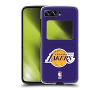Head Case Designs sous Licence Officielle NBA Uni Los Angeles Lakers Coque Dure pour l'arrière Compatible avec Motorola Razr 2022