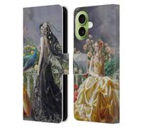 Head Case Designs Sous licence officielle Nene Thomas Pretty Women with Paon Gothic Leather Wallet Case Compatible avec Apple iPhone 17