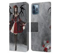 Head Case Designs sous Licence Officielle Nene Thomas Princesse Gothique Étui Portefeuille en Cuir Compatible avec Apple iPhone 12 / iPhone 12 Pro