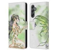 Head Case Designs sous Licence Officielle Nene Thomas Vignes Aux Papillons Fées Étui Portefeuille en Cuir Compatible avec Samsung Galaxy A25 5G