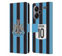 Head Case Designs sous Licence Officielle Newcastle United FC Anthony Gordon 2025/26 Joueurs Home Kit Étui Portefeuille en Cuir Compatible avec Xiaomi Redmi Note 13 Pro Plus 5G