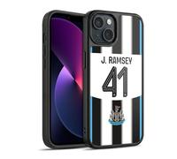 Head Case Designs sous Licence Officielle Newcastle United FC Jacob Ramsey 2025/26 Joueurs Maillot Domicile 1er Groupe Coque en Gel renforcée [Qualité Militaire] Compatible avec Apple iPhone 13
